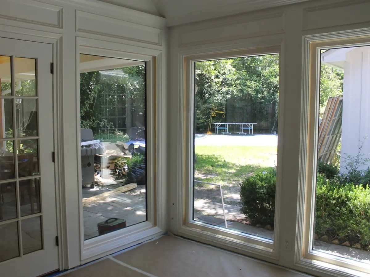 Black replacement windows